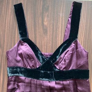 Women’s Purple Silk Dress from Banana Republic